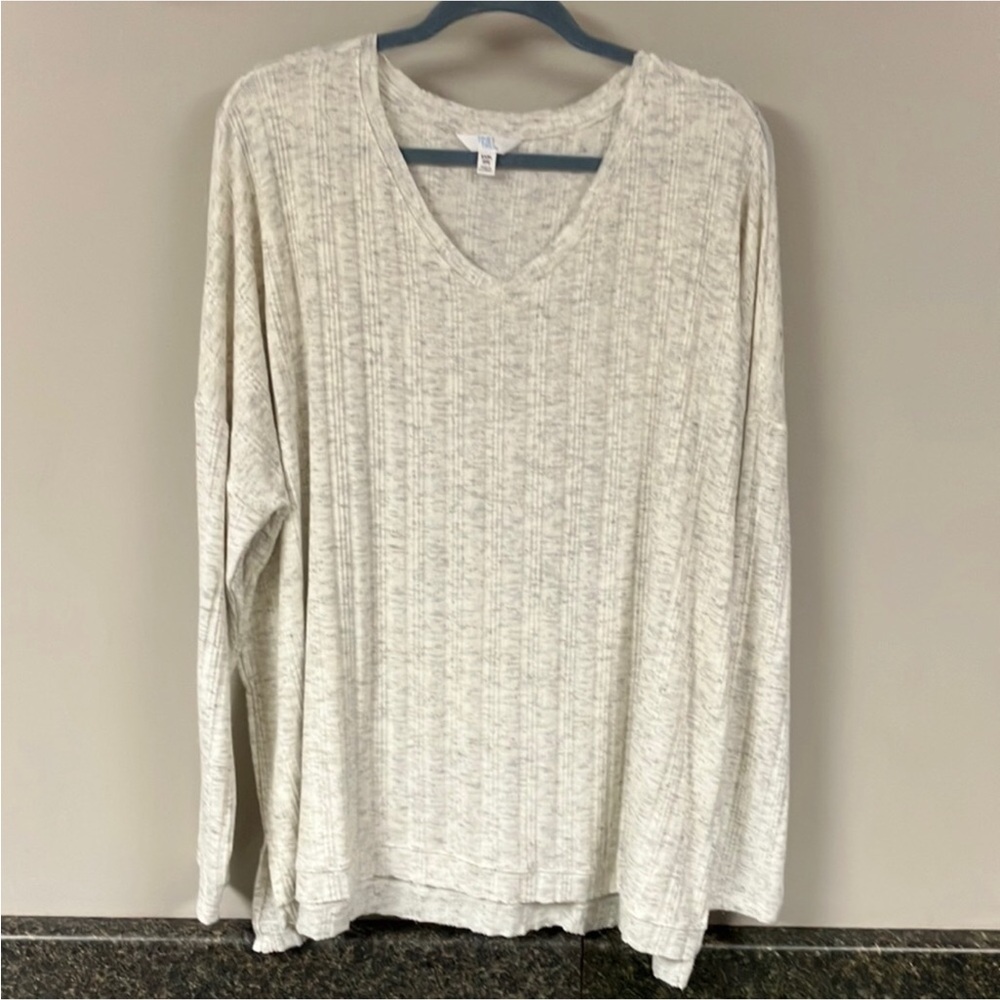 3/$15❤️ time & tru V neck shirt xxxl 20 EUC